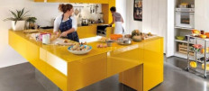 Кухня желтого цвета и ее «совместимость»