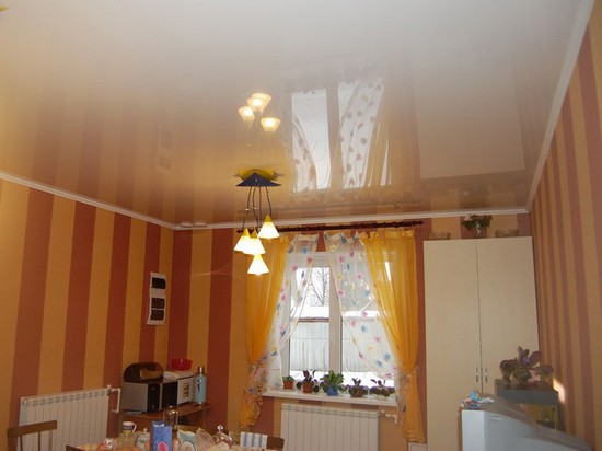 Потолок Кухня Хрущевка Фото